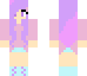 pastel pink and purple