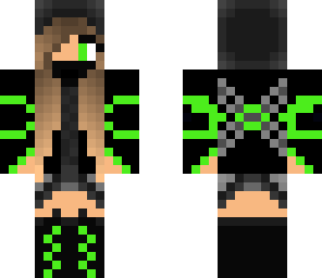 asassin girl in green