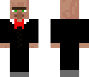 villager in a smoking