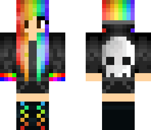 rainbow lady