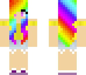 rainbow girl