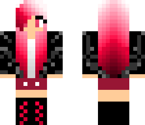 pink and black girl edit