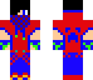 multi color cool guy