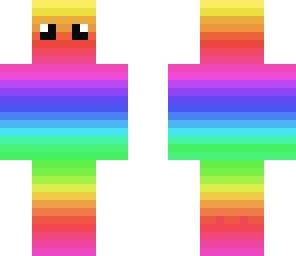 rainbow person
