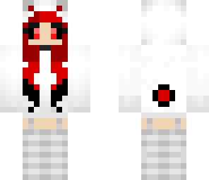 evil polar bear girl