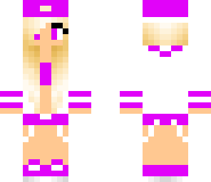 purple hot girl