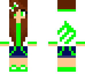 green monster girl
