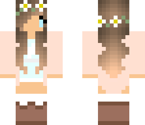 chibi flower girl