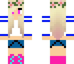 cute minecraft player