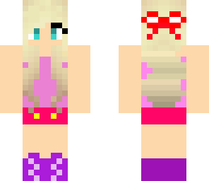 pink bow girl
