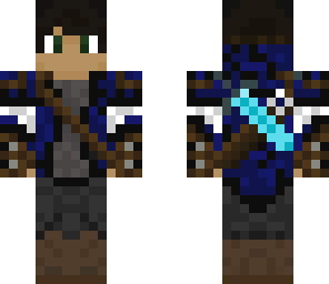 dark skinned blue hunter