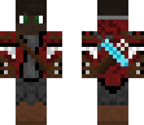 dark skinned red hunter