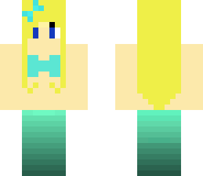 green mermaid