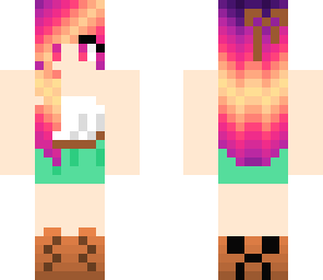 summer creeper girl cute