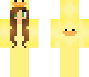 duck girl brown