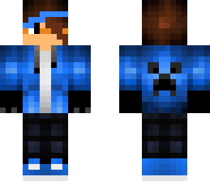 blue hoodie dude