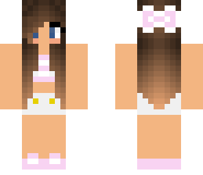 pink summer girl