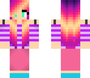 cute sunset girl