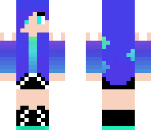 cute purple girl