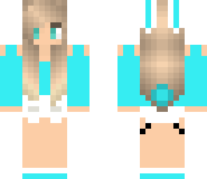 blue bunny girl