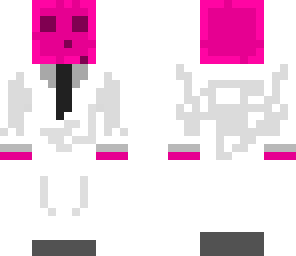 pink slime white suit