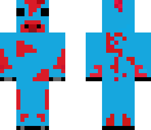 blue mooshroom character