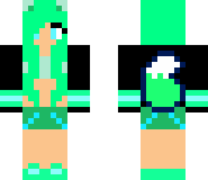 blue girl