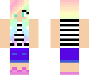 rainbow girl