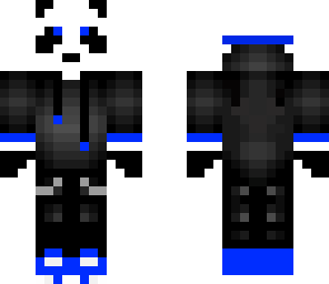 blue panda