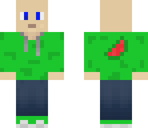 watermelon_soda bald wearing watermelon sweater