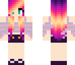 cute neon girl