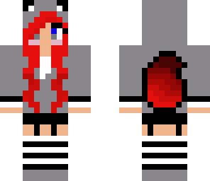 girl fox red