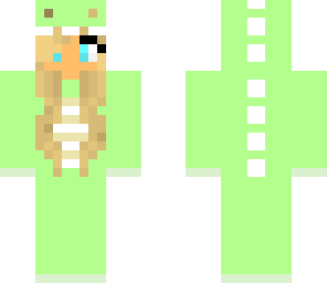 green dino girl
