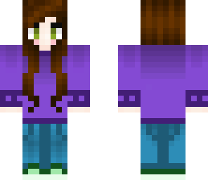 purple shirt