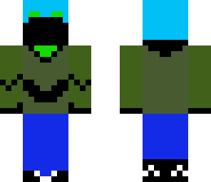 ender-boy mit diamanten-helm