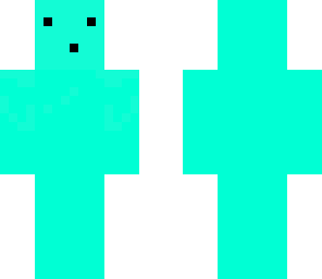 blue skin