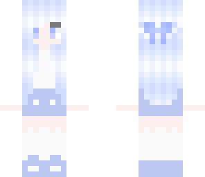 edit of blue anime girl