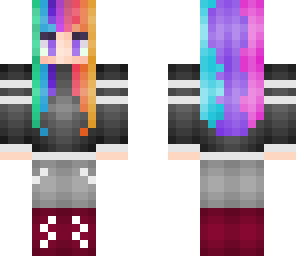 rainbow hair