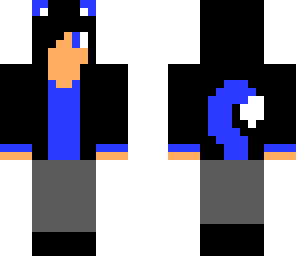 blue cat boy