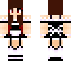 demon maid chick