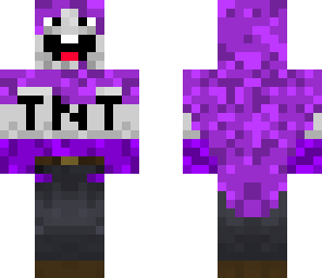 real purple exploding