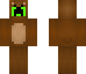 creeper in a bear suit