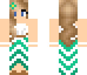 edit of a beach girl skin