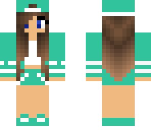 blue or teal tomboy