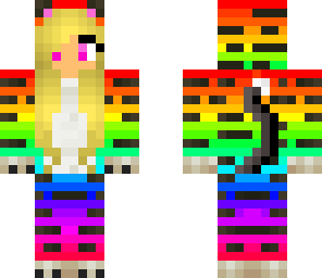 rainbow tiger girl2
