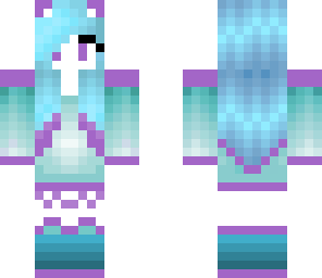 purple ice wolf