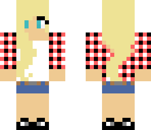plaid popular girl