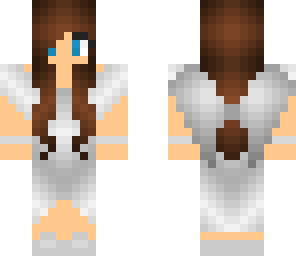white dress girl