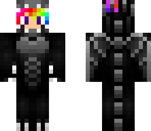 rainbow haired dragon