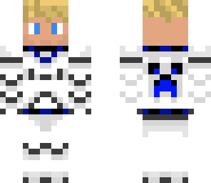 blond astronaut